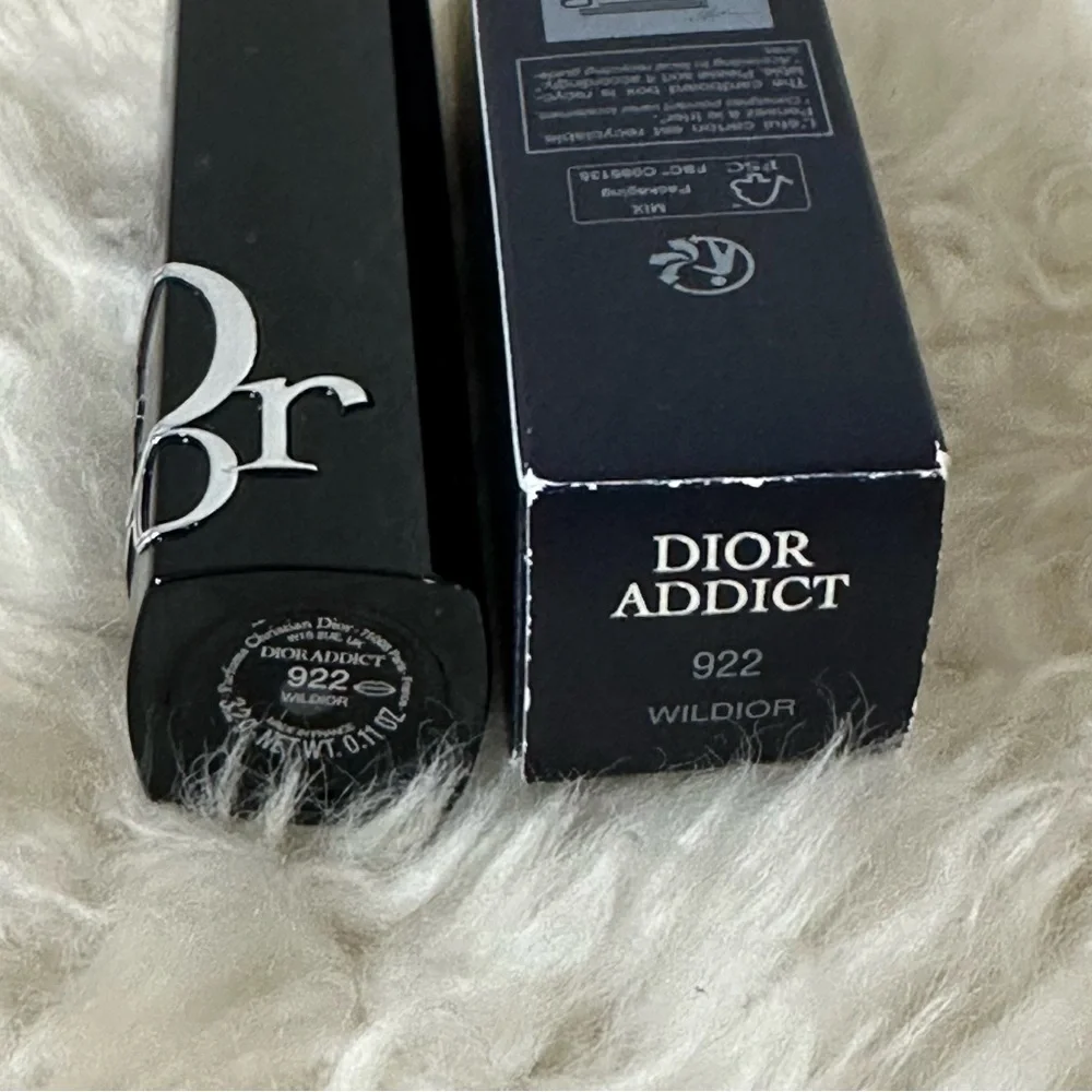 $48 DIOR ADDICT SHINE LIPSTICK LIP CARE, 922 Wildior, 0.11 OZ NWOB